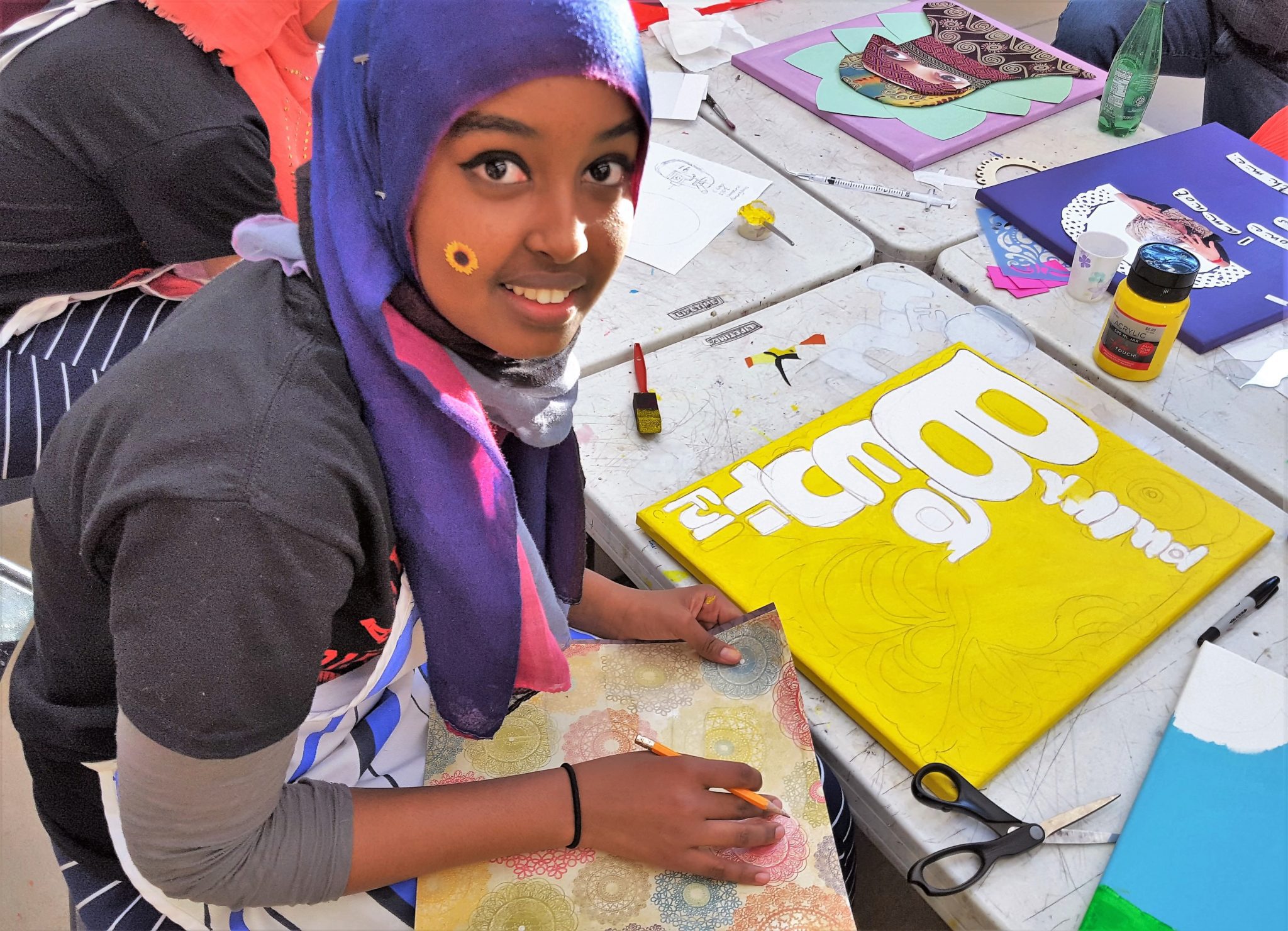 A DAVA participant drawing