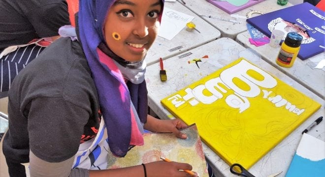 A DAVA participant drawing